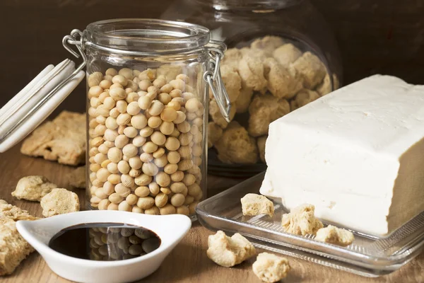 Soya ürünleri yakın çekim