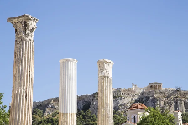 Вид на Акрополь — стокове фото