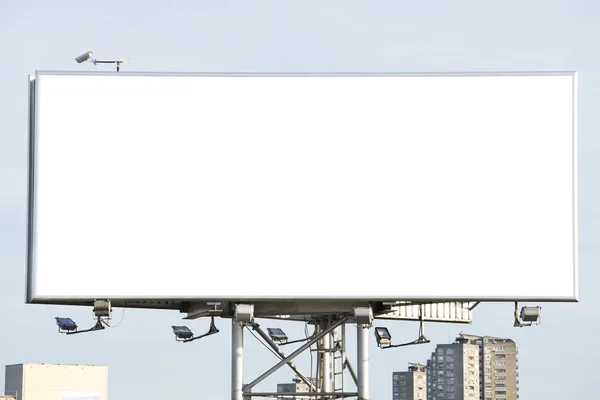 Puste billboard — Zdjęcie stockowe