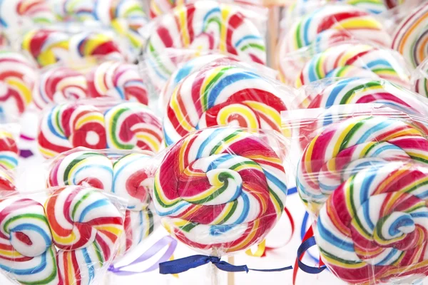 Colorful candies background — Stock Photo, Image