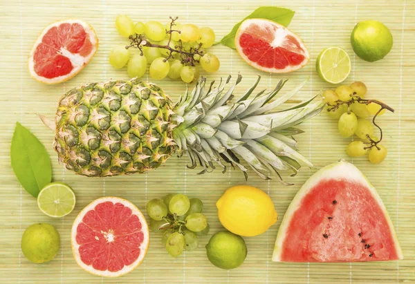 Frutta fresca sfondo — Foto Stock