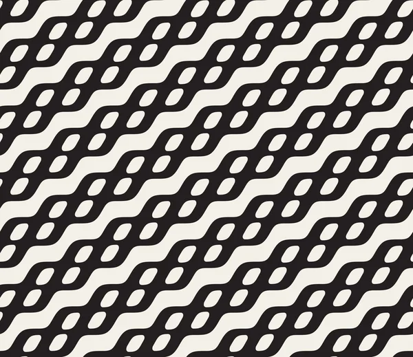 Dalgalı çapraz çizgi elips desen vektör sorunsuz yuvarlak