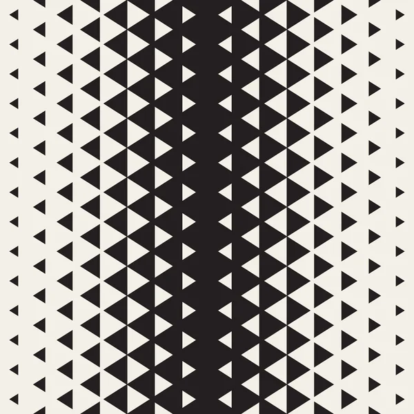 Modèle géométrique triangle sans couture vectoriel demi-teinte — Image vectorielle