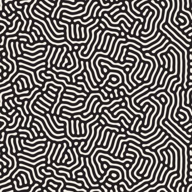 Vektör Dikişsiz organik halatlar mercan desen