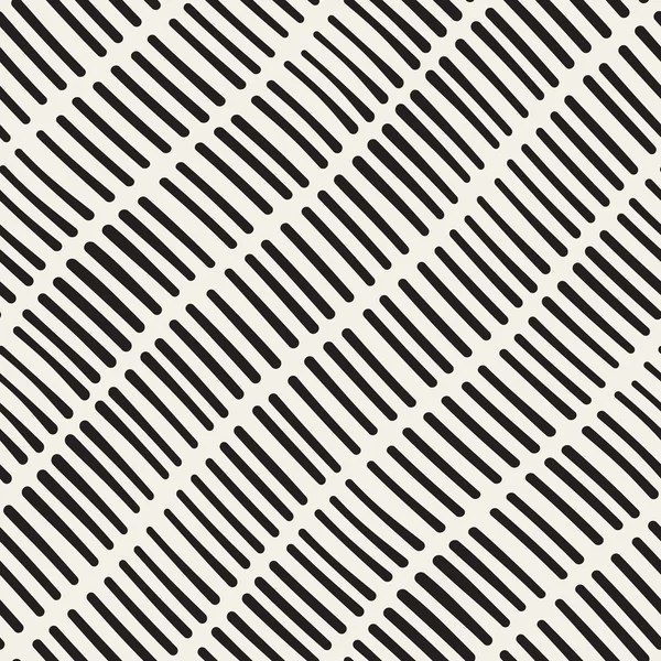 Modèle de lignes diagonales rugueuses dessinées à la main sans couture vectorielle — Image vectorielle