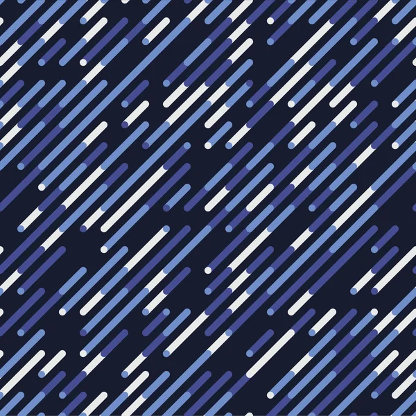 Vektor sömlösa blå nyanser diagonala linjer oregelbundna geometriska mönster — Stock vektor