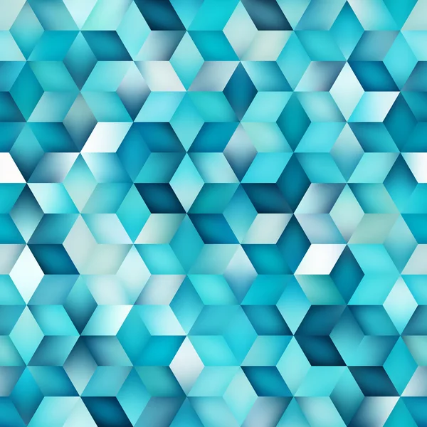 Vektör sorunsuz çok renkli gradyan küp şekil Rhombus kılavuz geometrik desen