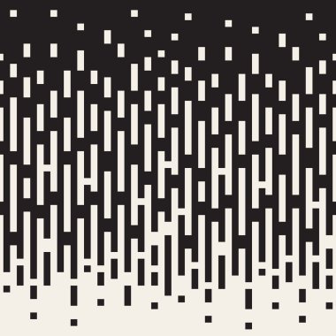 Vektör sorunsuz siyah beyaz dikey dikdörtgen için geometrik renk geçişini hatları