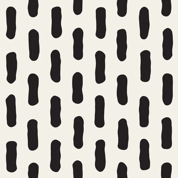 Vecteur sans couture noir et blanc lignes de mélange modèle — Image vectorielle