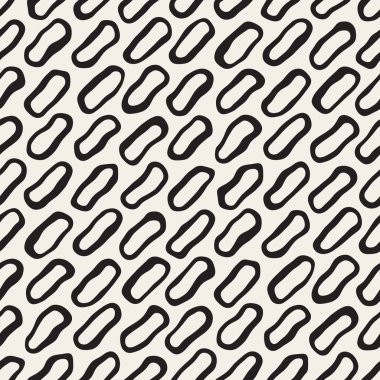 Vektör sorunsuz siyah ve beyaz çapraz çizgili desen