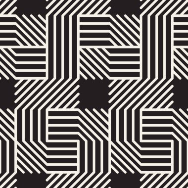 Vektör kusursuz desen. Modern stil soyut doku. Tekrarlanan geometrik fayanslar