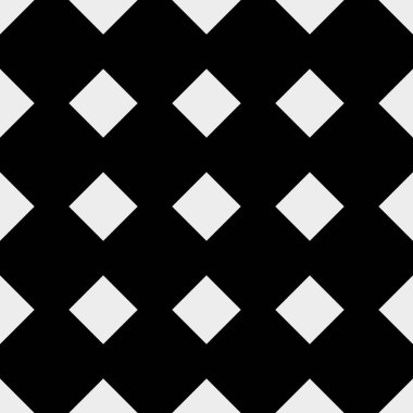 Geometrik şekilli, kusursuz bir şekil. Minimalist dokuyu tekrar ediyorum. Soyut monokrom arkaplan tasarımı.
