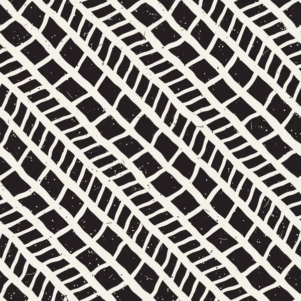 Basit mürekkep geometrik desen. Tek renkli siyah-beyaz vuruşlar. Tasarımınız için el çizimi mürekkep fırçalı doku