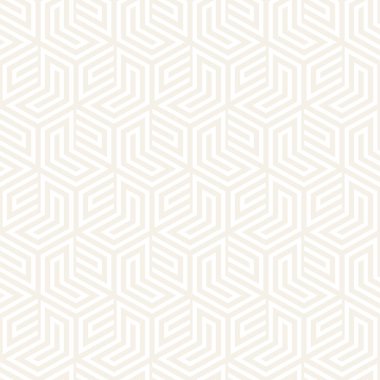 Vektörsüz ince çizgiler mozaik desen. Modern stil soyut doku. Çizgili elementlerle geometrik fayanslar tekrarlanıyor