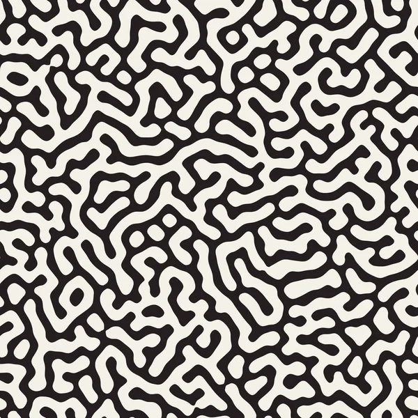 Векторный Безмоскитный Трехмерный Рисунок Монохромные Органические Формы Текстуры Абстрактные Округлые — стоковый вектор
