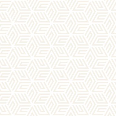 Vektörsüz ince çizgiler mozaik desen. Modern stil soyut doku. Tekrarlanan geometrik fayanslar