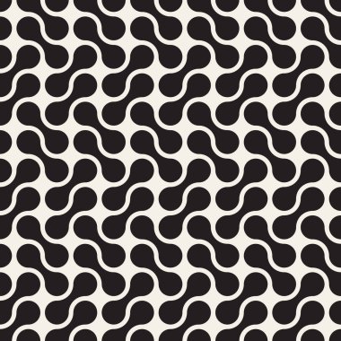 Vektör kusursuz desen. Modern stil soyut doku. Geometrik fayans tekrarlanıyor