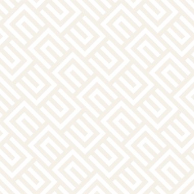 Vektörsüz ince çizgiler mozaik desen. Modern stil soyut doku. Tekrarlanan geometrik fayanslar