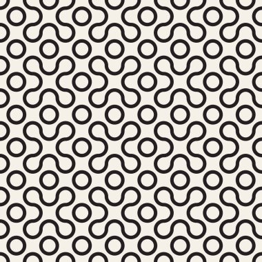 Vektör kusursuz desen. Modern stil soyut doku. Tekrarlanan geometrik fayanslar