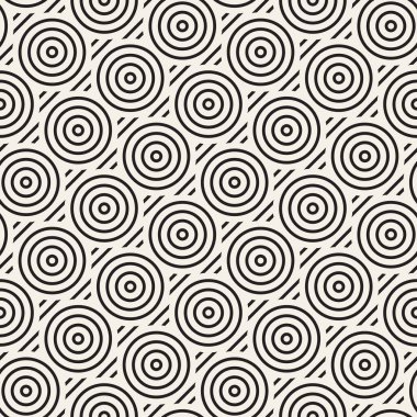 Vektör kusursuz desen. Modern stil soyut doku. Tekrarlanan geometrik fayanslar