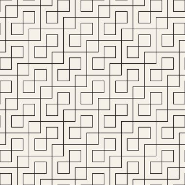 Vektör kusursuz desen. Modern stil soyut doku. Tekrarlanan geometrik fayanslar