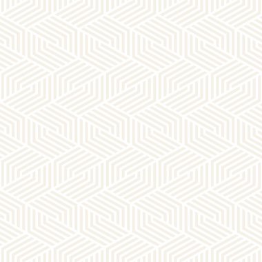 Vektörsüz ince çizgiler mozaik desen. Modern stil soyut doku. Çizgili elementlerle geometrik fayanslar tekrarlanıyor