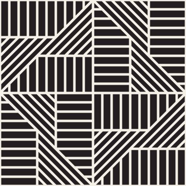 Vektör kusursuz desen. Modern stil soyut doku. Tekrarlanan geometrik fayanslar