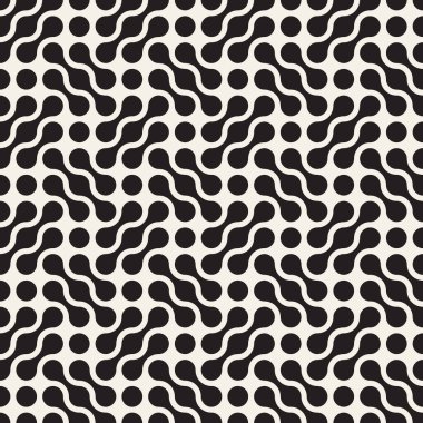 Vektör kusursuz desen. Modern stil soyut doku. Tekrarlanan geometrik fayanslar