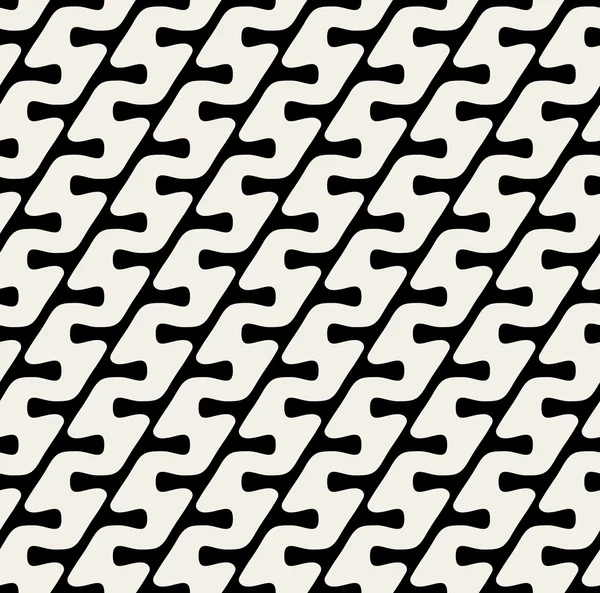 Vector Seamless Diagonal Rounded Lines Pattern