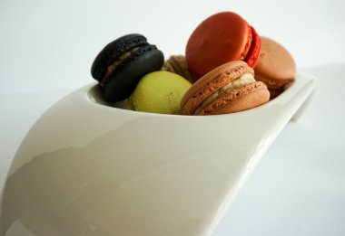 çeşitli Fransız acıbadem kurabiyesi kurabiye