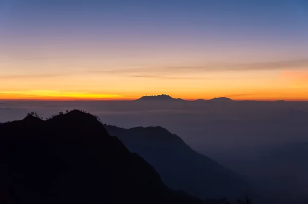 Ανατολή του ηλίου στο βουνό Bromo. — Φωτογραφία Αρχείου