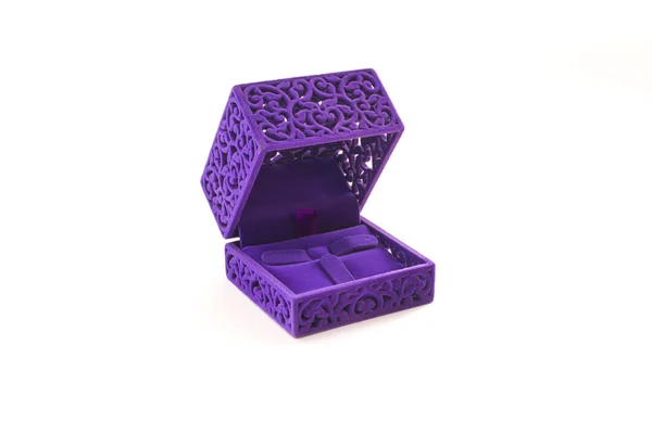 yüzük için mor kutusu