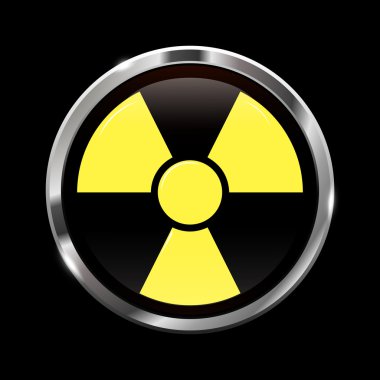 Vector radiation symbol clipart