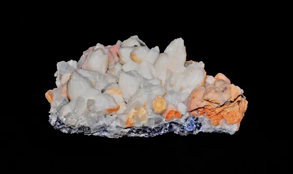 Cristalli di calcite in una bella — Foto Stock