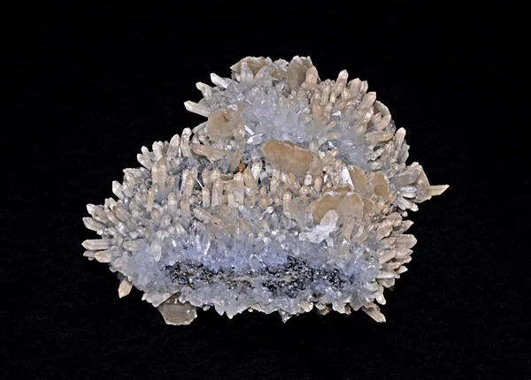 Quarzo e calcite bella — Foto Stock