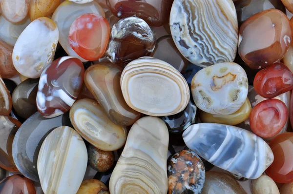Natural Agate, various types — Stock Photo, Image