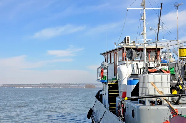 Donaulandschaften der großen — Stockfoto