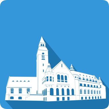 Finlandiya, vektör çizim sembolü