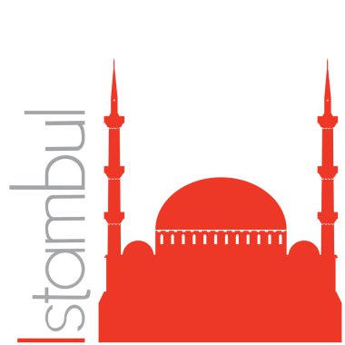 İstanbul, vektör çizim