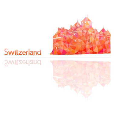 Castle, vektör çizim