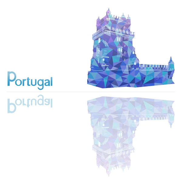 Symbole Portugal, illustration vectorielle — Image vectorielle