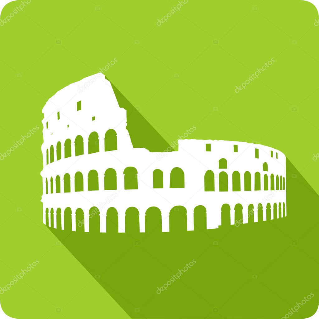 Colosseum, vector illustration