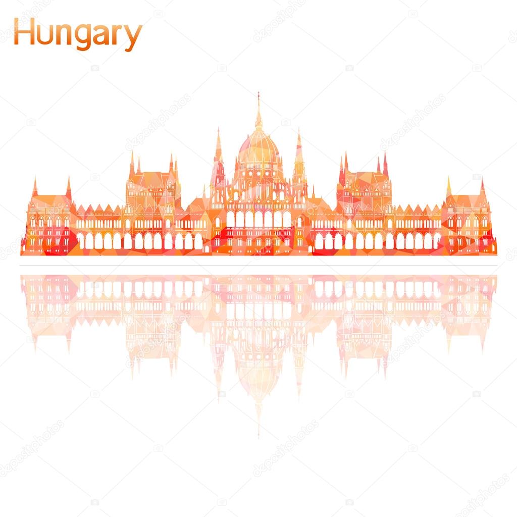 symbol of Hungary, vector illustration