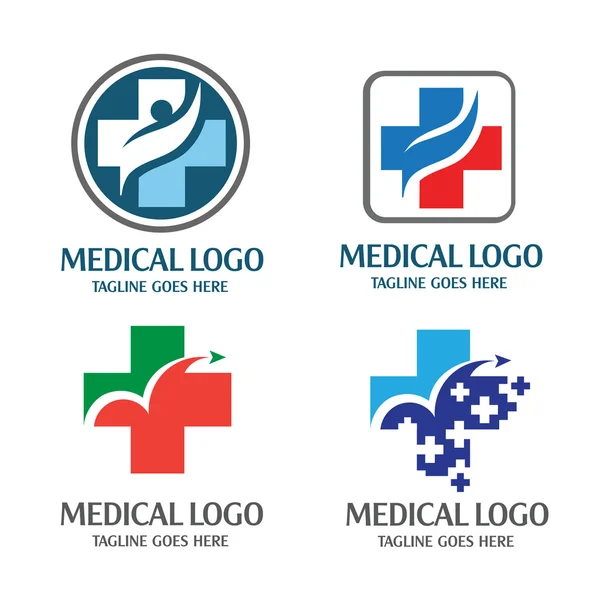 Concept de logo médical — Image vectorielle