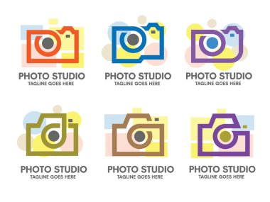 Kamera vektör Icon set