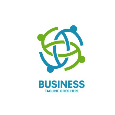 sosyal topluluk insanlar Logo