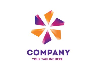 soyut üçgen elmas renk vektörü çizimi