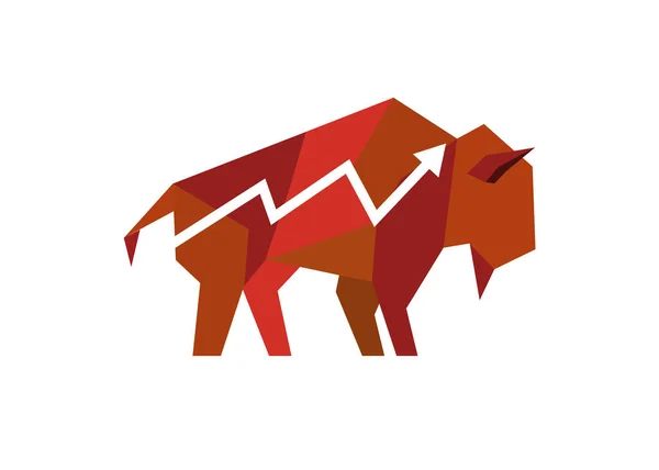 Κατάρρευση Της Τάσης Στο Χρηματιστήριο Bull Σχήμα Αναπτυσσόμενη Αγορά Των — Διανυσματικό Αρχείο