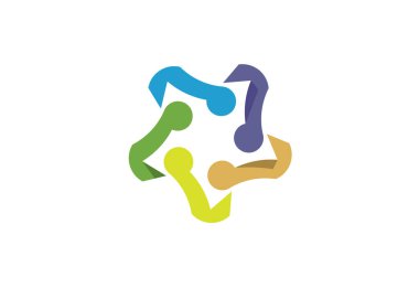 Star Tech Logosu Modern Teknoloji Tasarımı Çizimi