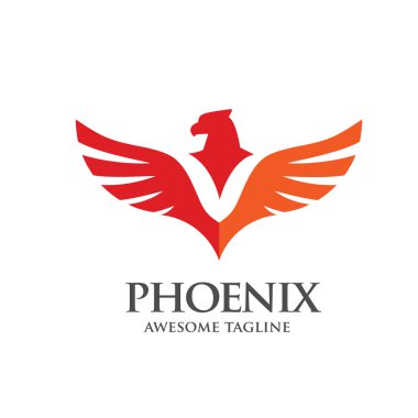 phoenix logo concept